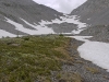 Col from basin