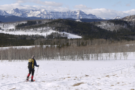 Bluerock Mountain from Long Prairie Ridge