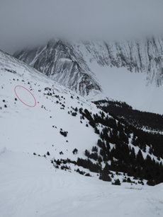 Avalanche site