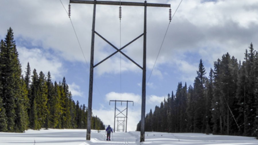 Elk Pass powerline