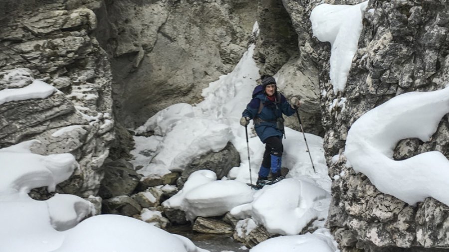 Snowshoe to Forbes Creek Grotto