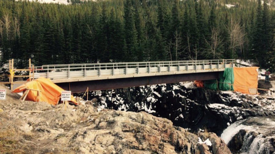 Tiger Jaws Falls Bridge Update