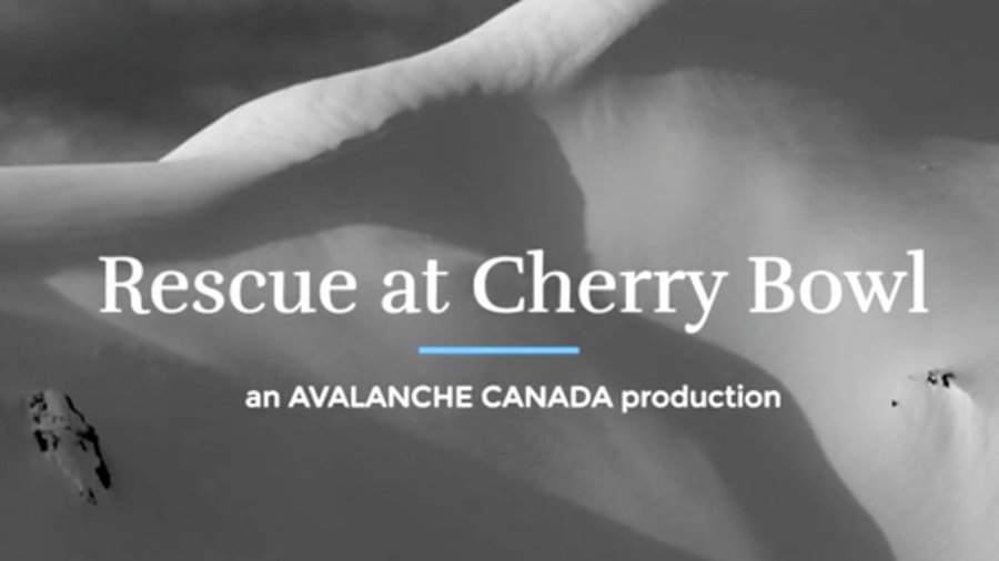Rescue at cherry bowl